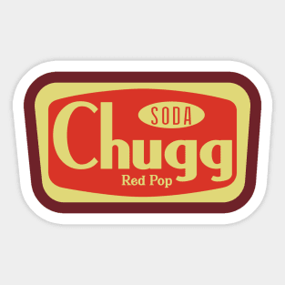 Chugg Soda - Red Pop Sticker